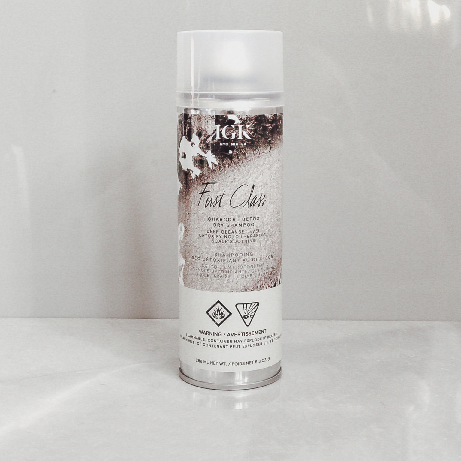 IGK First Class-Charcoal Detox Dry Shampoo - KM Hair & Beauty 