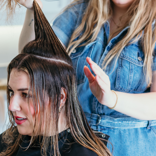 Kayla McMahon, the Canadian Founder Trainer and Director of Trainers for the Luna Method, installing Luna extensions.